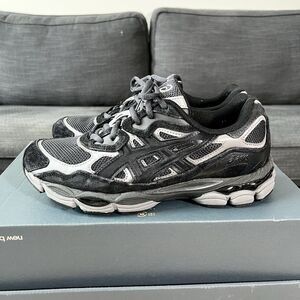 ASICS Gel-NYC Graphite Grey Black Sneakers 1201A789-020 Men’s Size 8.5